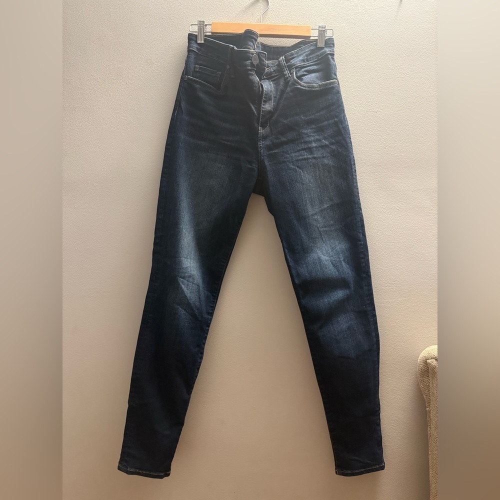 Kut from the Kloth Women’s Size 10 Dark Blue High Rise Toothpick Skinny Jeans